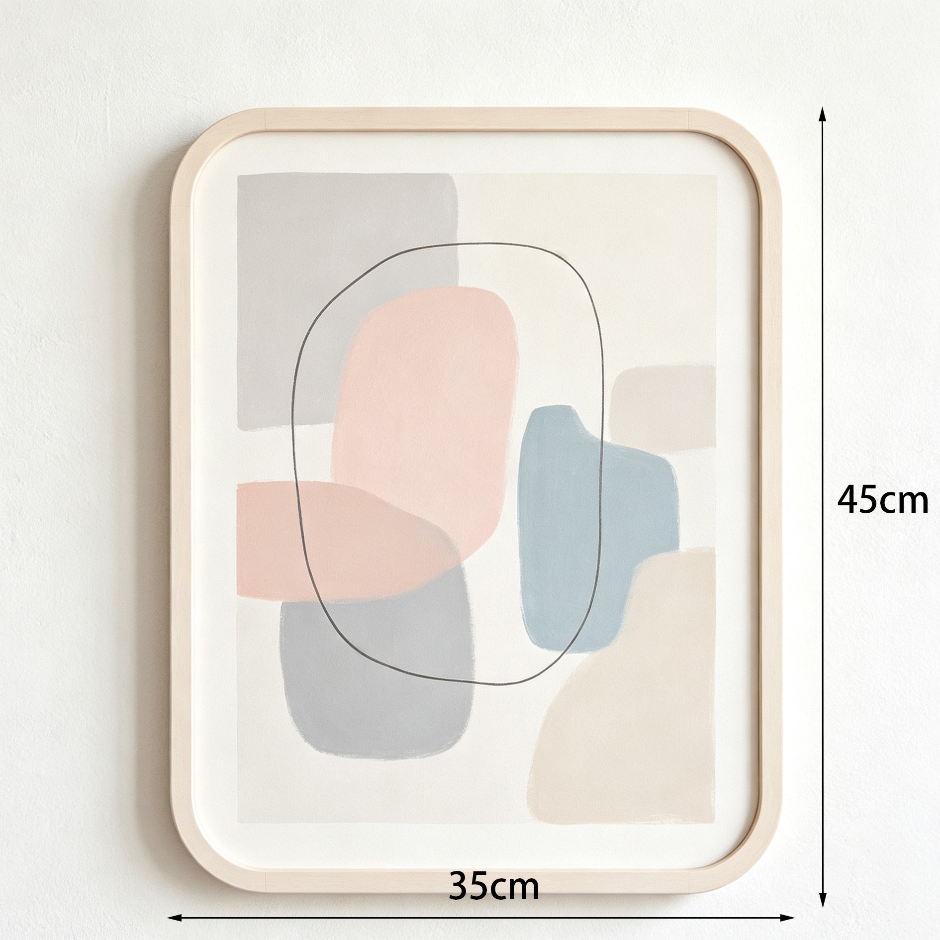 Contemporary wall art set of 3 for stylish interiors
