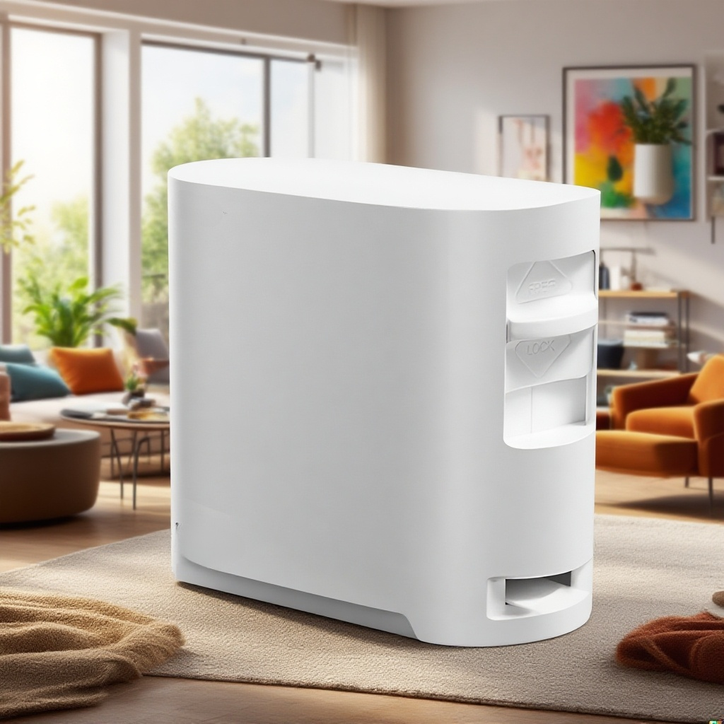 4,2 m starke quadratische Trockenleine aus ABS, unsichtbare Befestigungsschnalle, für die Wand