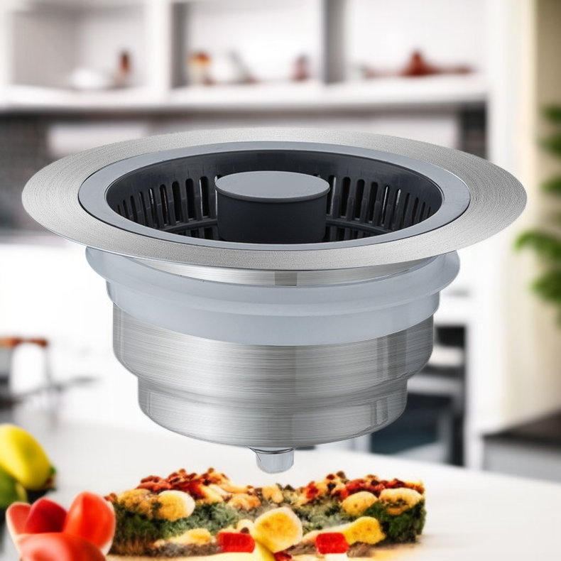 食器洗い機用防臭シール付きステンレスフィルターカバー