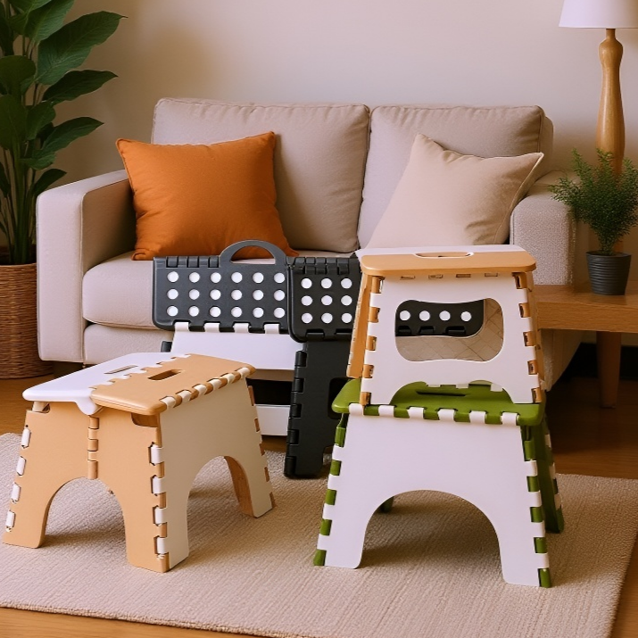 可摺疊迷你椅子，適用於家庭、戶外和多場景