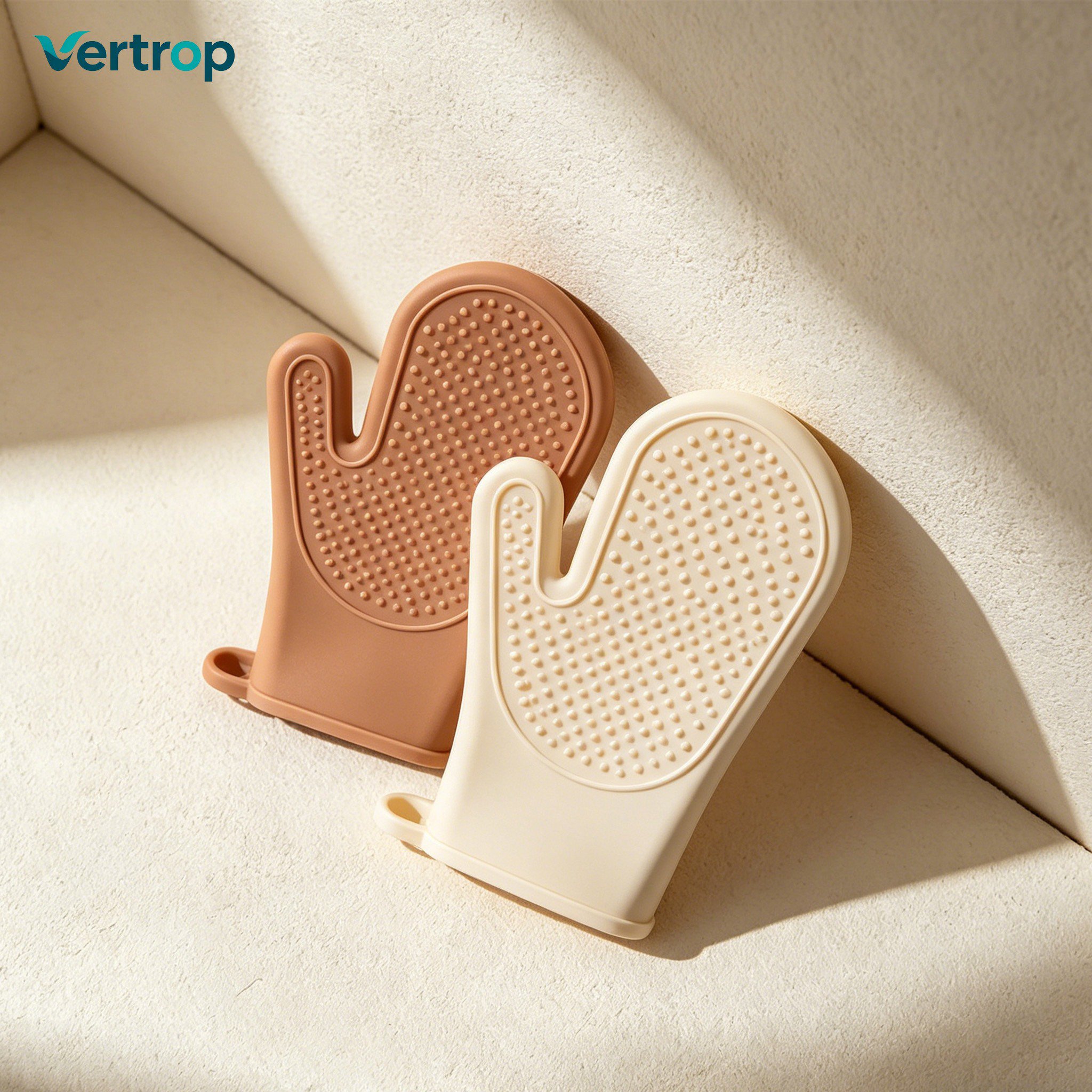 Silicone Heat-Resistant Gloves (5 Pairs)