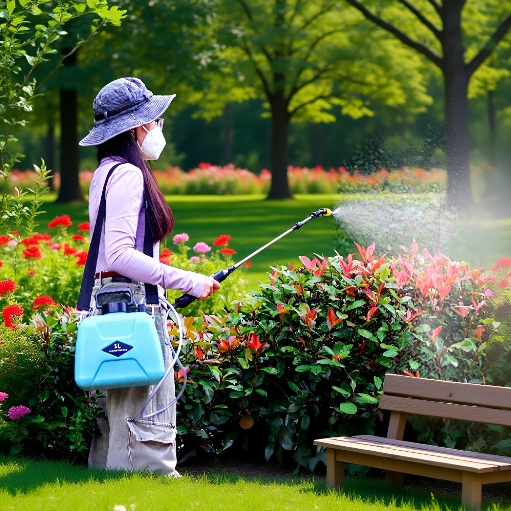 Elektryczny opryskiwacz o dużej pojemności