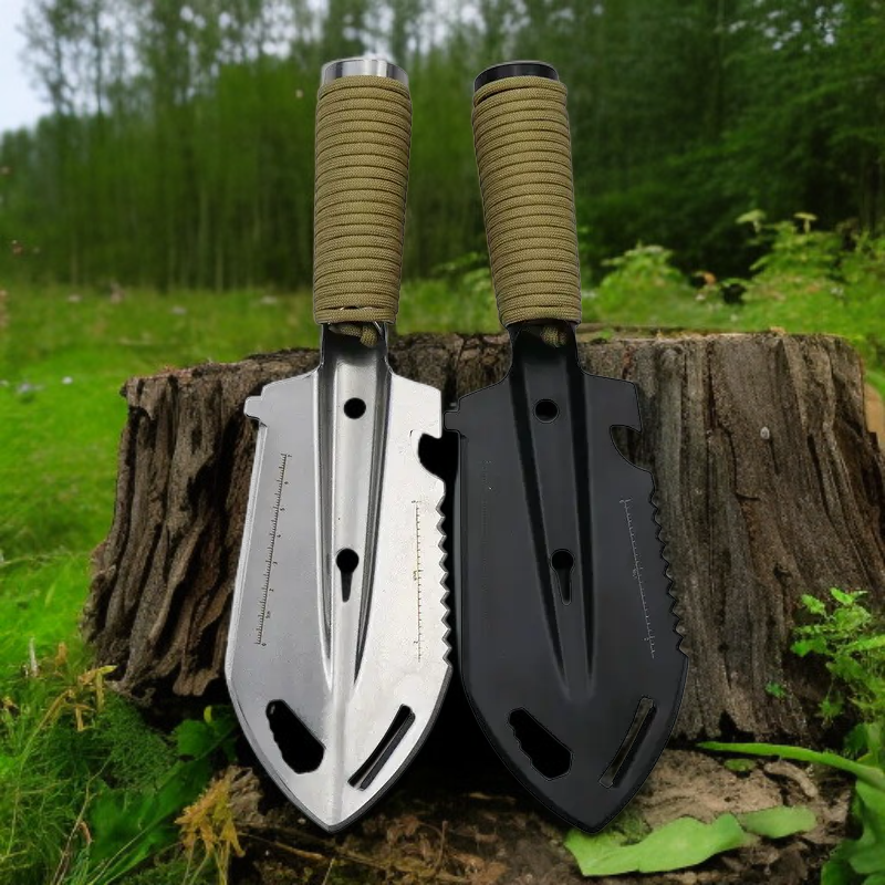 アウトドア携帯用ステンレス小型シャベル 多用途エンジニアツール