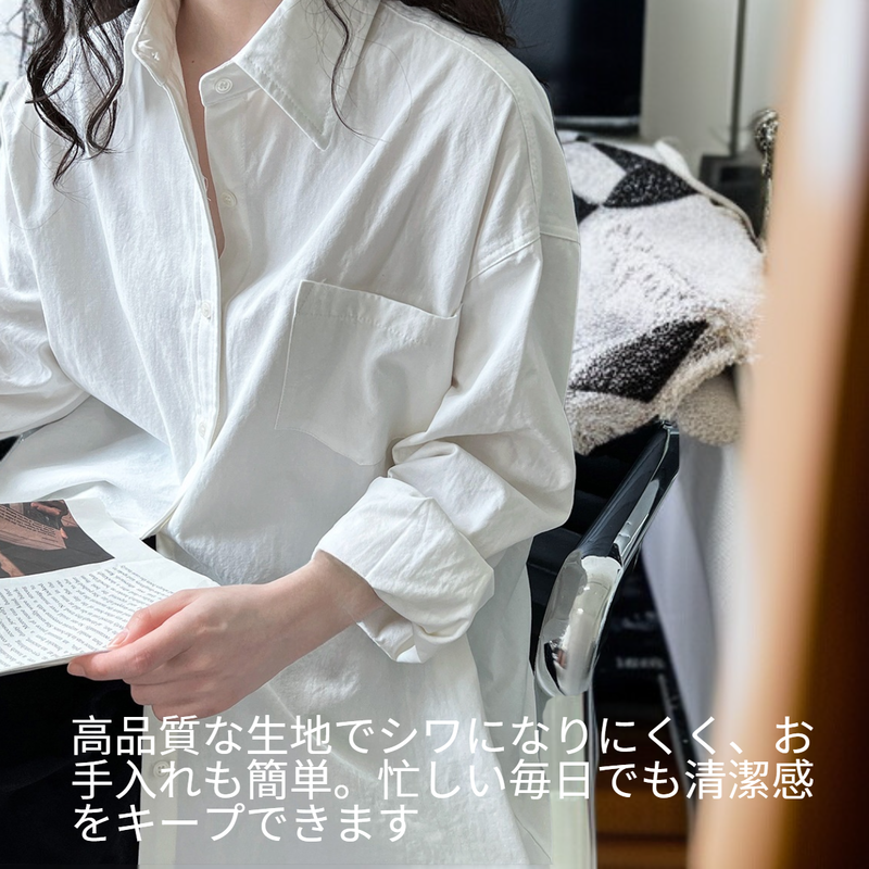 ロキシー レディース ワイドロングスリーブシャツ 秋 カジュアルアウター