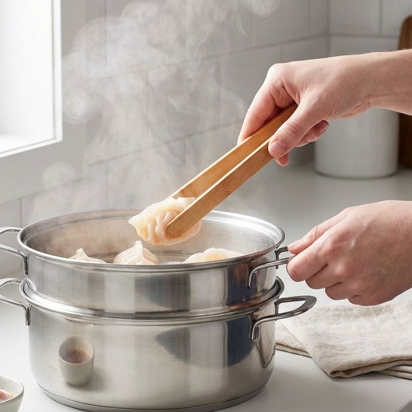 Lebensmittelclips aus Bambus