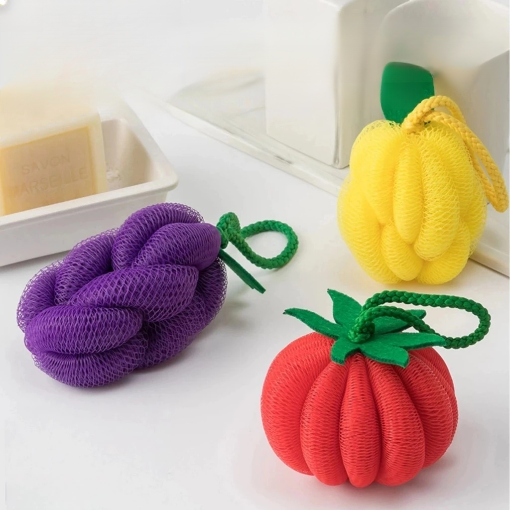 Gemüseförmige Badekugeln