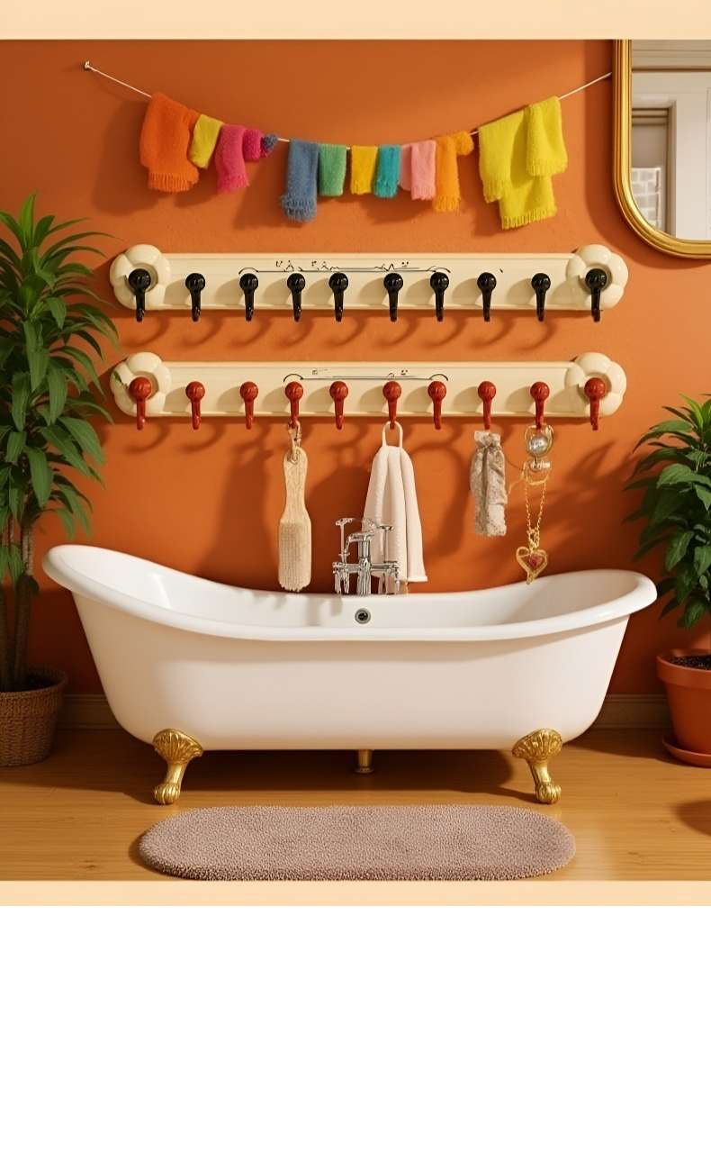 간편 설치 가능한 다용도 강력 후크 이미지