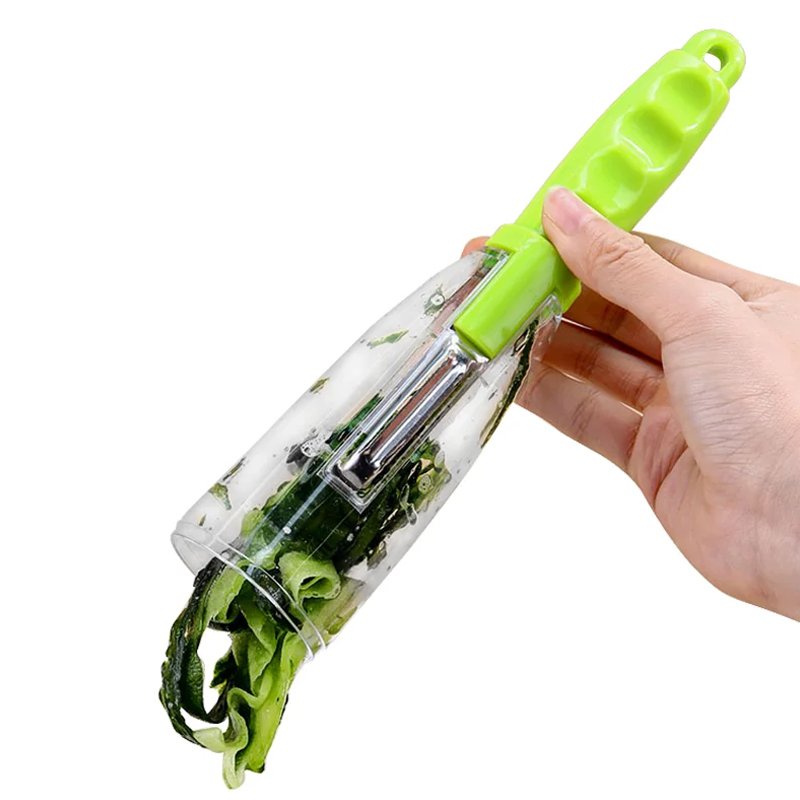 Pelador de patatas manual de acero inoxidable para cocina