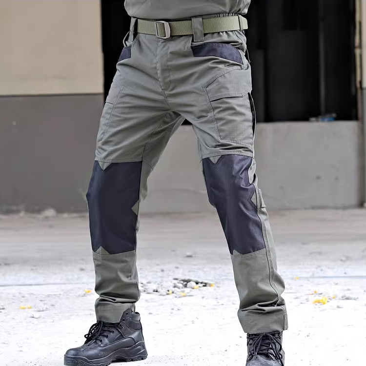 남성용 신축성 방수 전술 바지