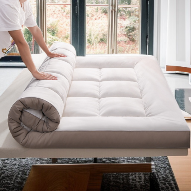 침대 요 입체 도톰 매트 등 콩 섬유 쿠션 접이식 패딩 매트리스