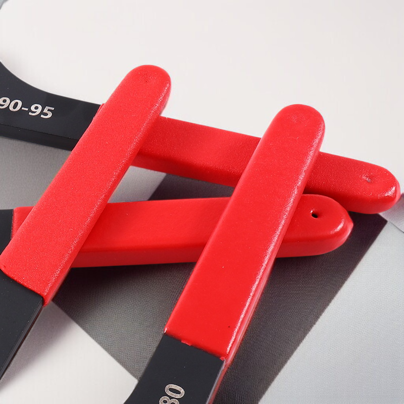 제창 반원 너트 렌치 전용 공구 초승달 가방 플라스틱 손잡이 커버 충격 흡수기형 반반원 너트 렌치