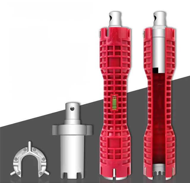 ประแจขันน็อตท่ออ่อน ใต้อ่างน้ำอเนกประสงค์