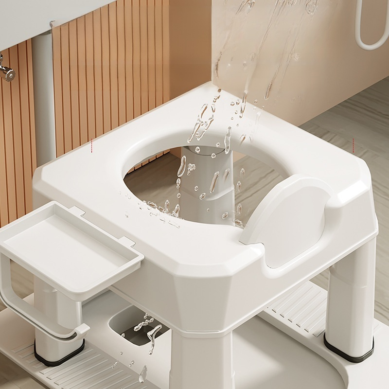 Antitipping Toilet Seat