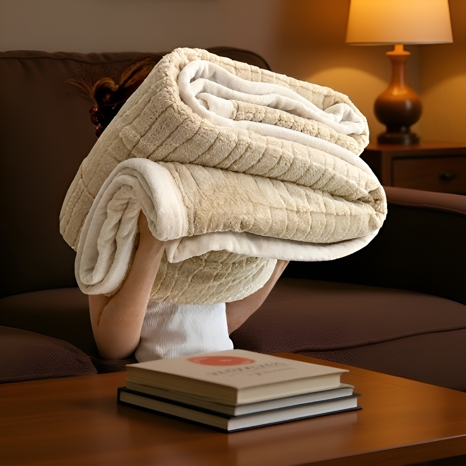 거실에 깔린 모자급 융단