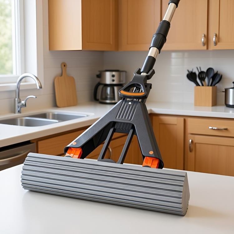 強吸水免手洗懶人拖把