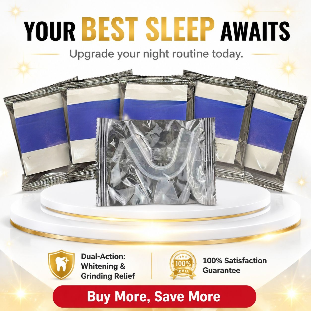 Teeth Whitening Transparent Mouth Tray