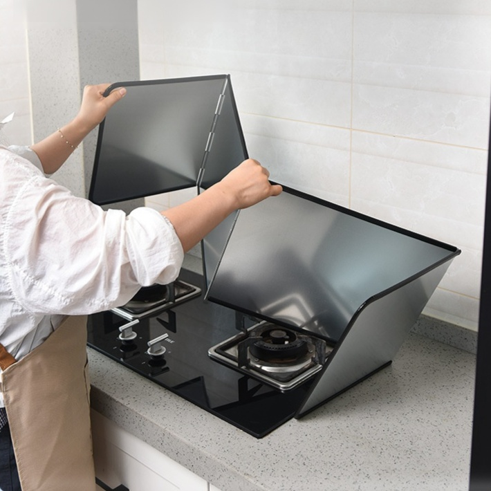 家用灶台防濺油擋板