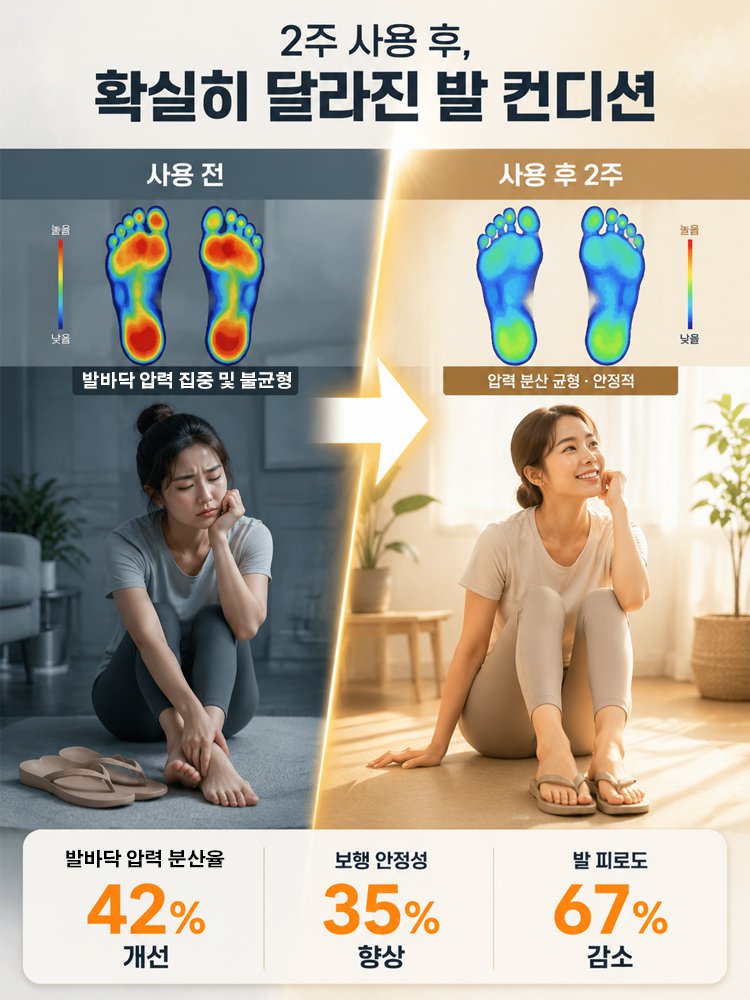 의사 추천 초경량 커플 쪼리 슬리퍼