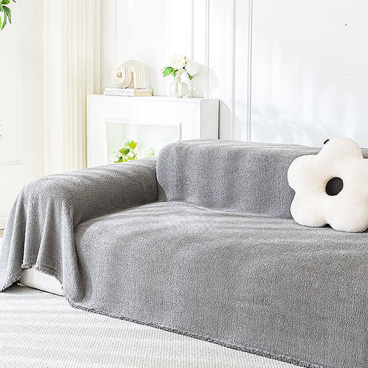 柔らかい秋冬シェニールソファクロス