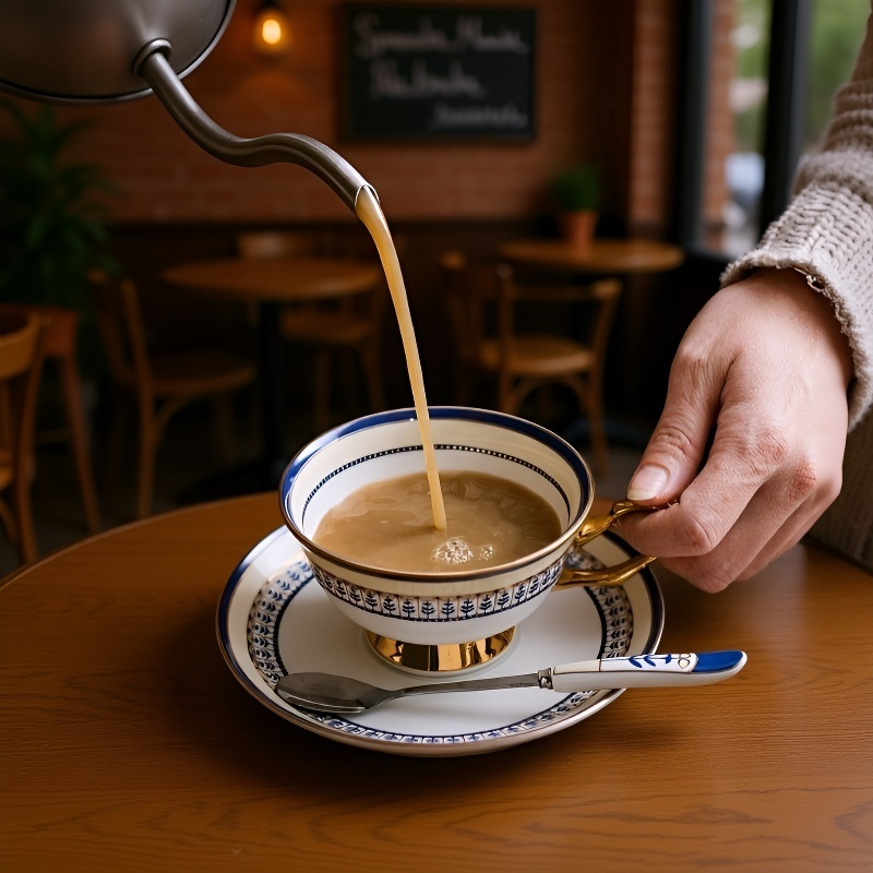 エレガントなデザインのソーサー詳細写真