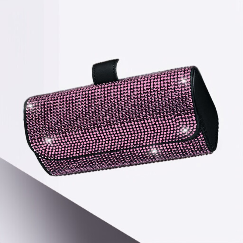 กล่องใส่แว่นตากันแดดรถยนต์กล่องใส่แว่นตากันแดดสำหรับผู้หญิงทั่วไป