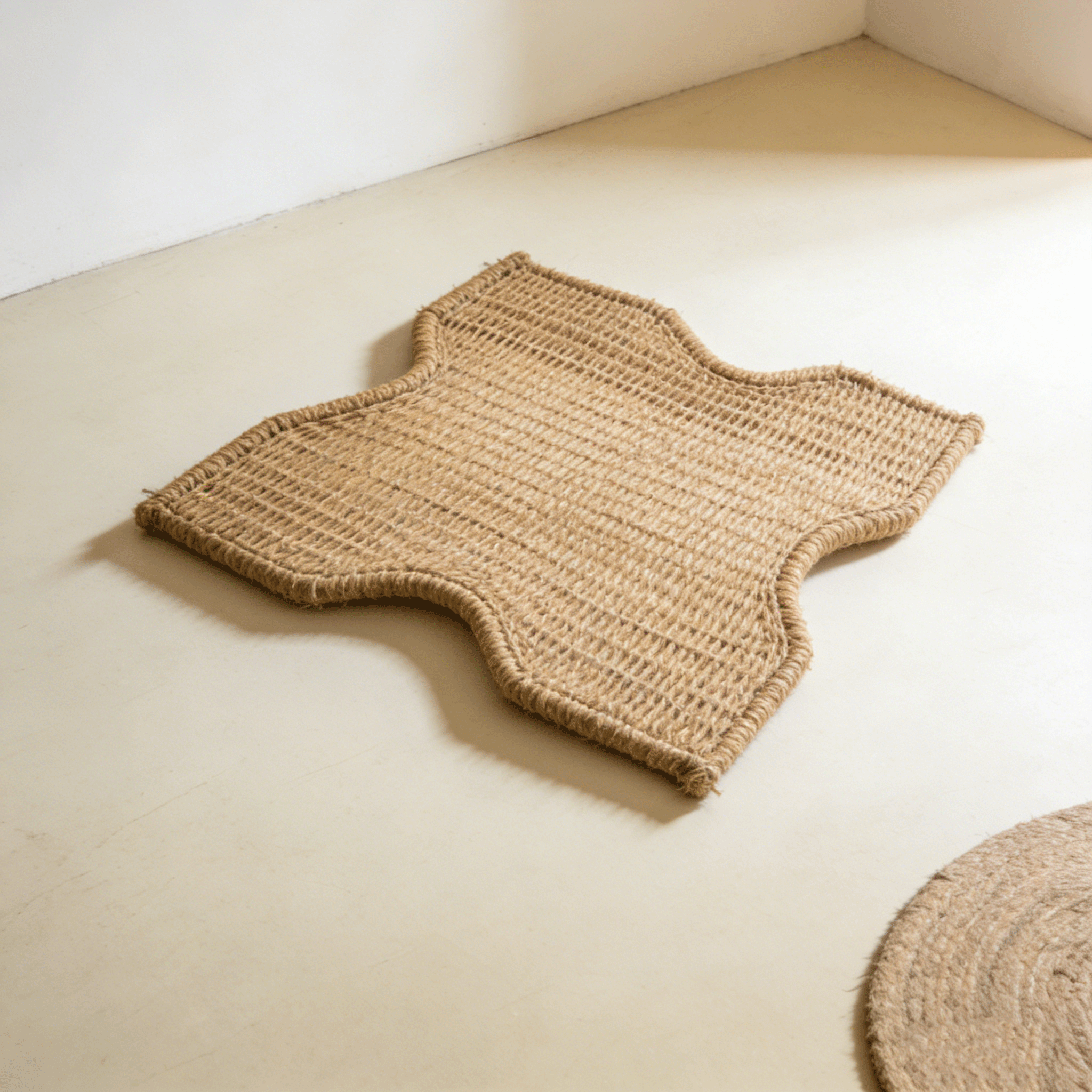 ชุดของประดับบ้านทำมือจากหญ้า (4 ชิ้น)