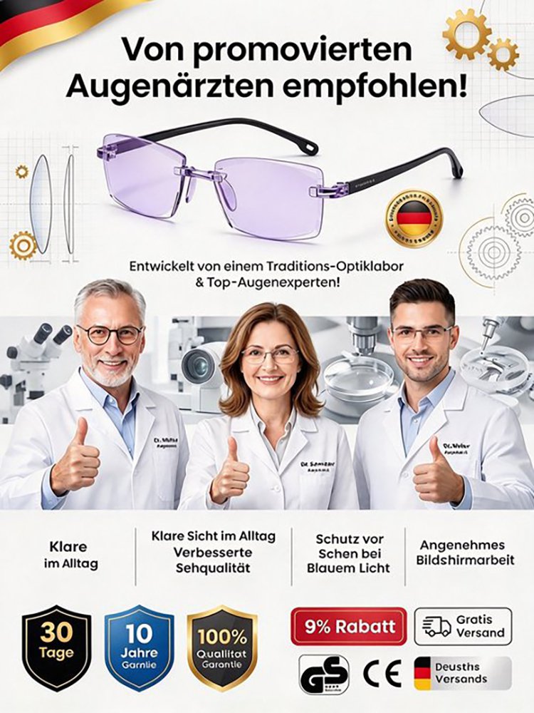 【 Kein Sehtest nötig】Leichte farbveränderte Lesebrille