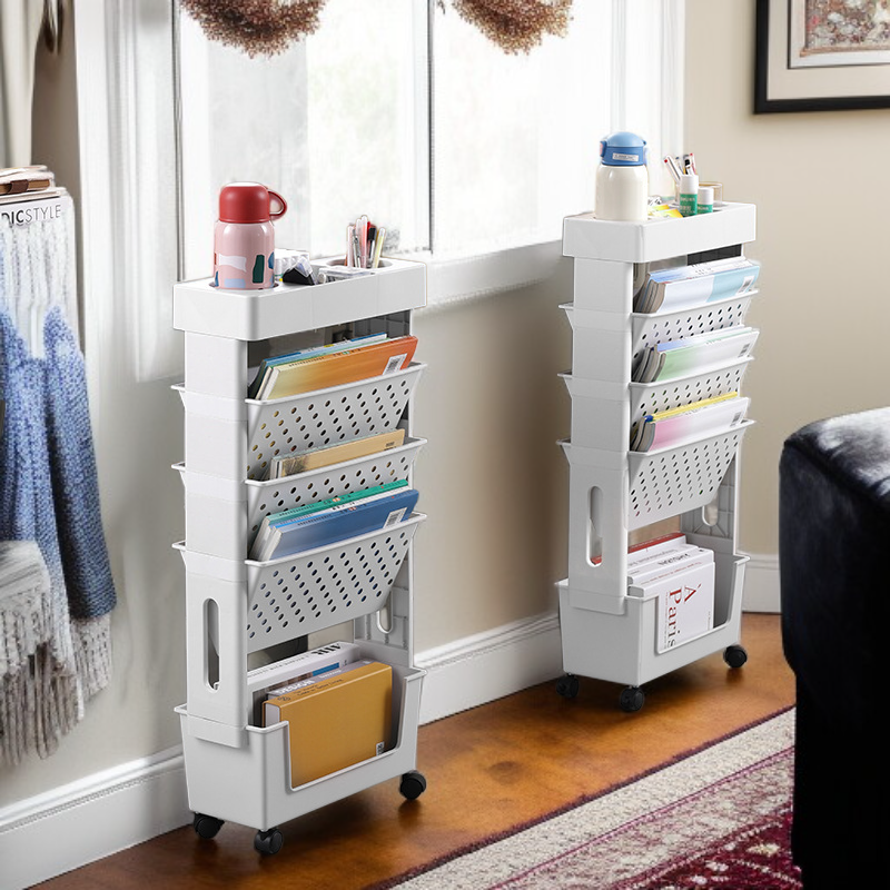 Multi-functional classroom shelf for storage