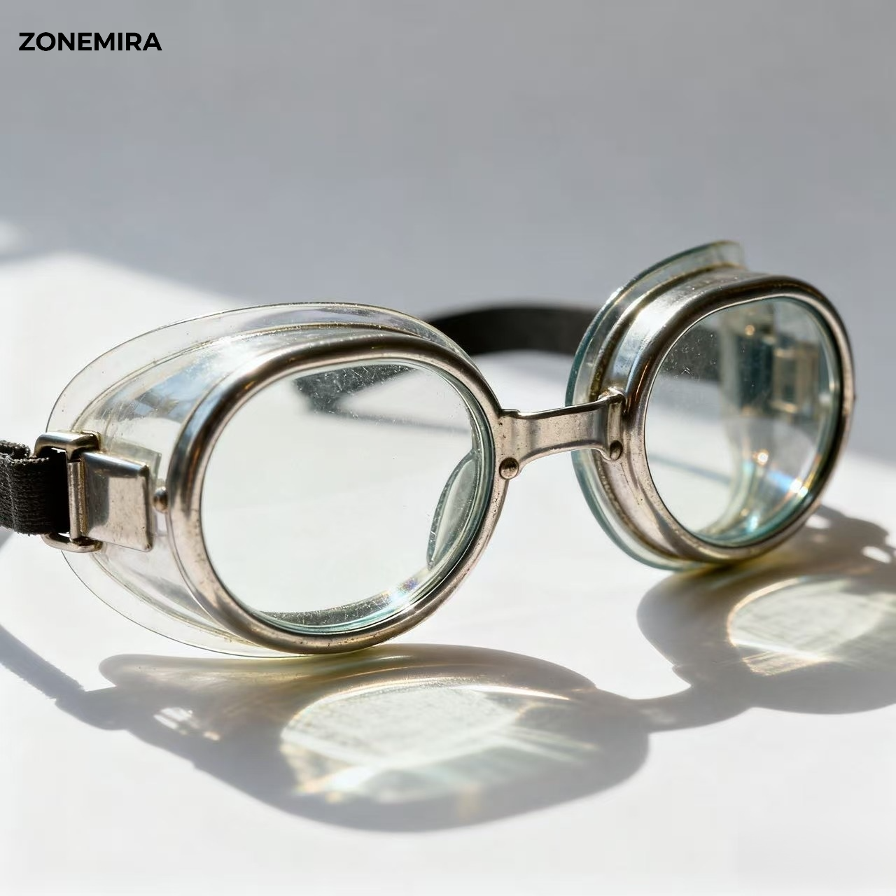 粉塵飛散・曇りを防ぐ実験用ゴーグル（2個）