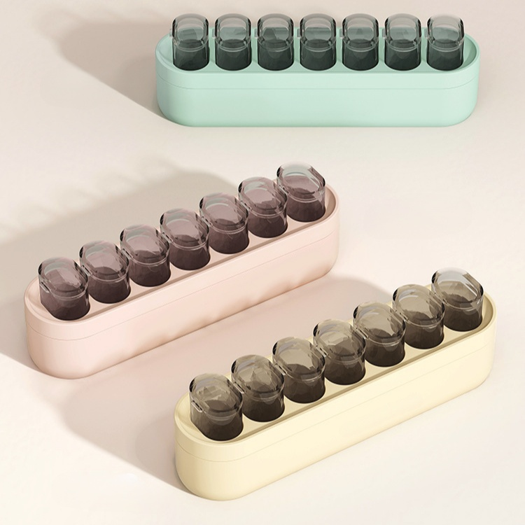 Portable 7-Day Pill Organizer Box