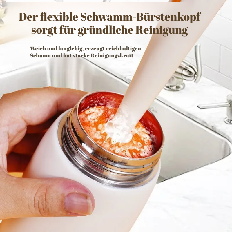 Multifunktionale Haushalt Fugenbürste mit langem Griff und Becherbürste