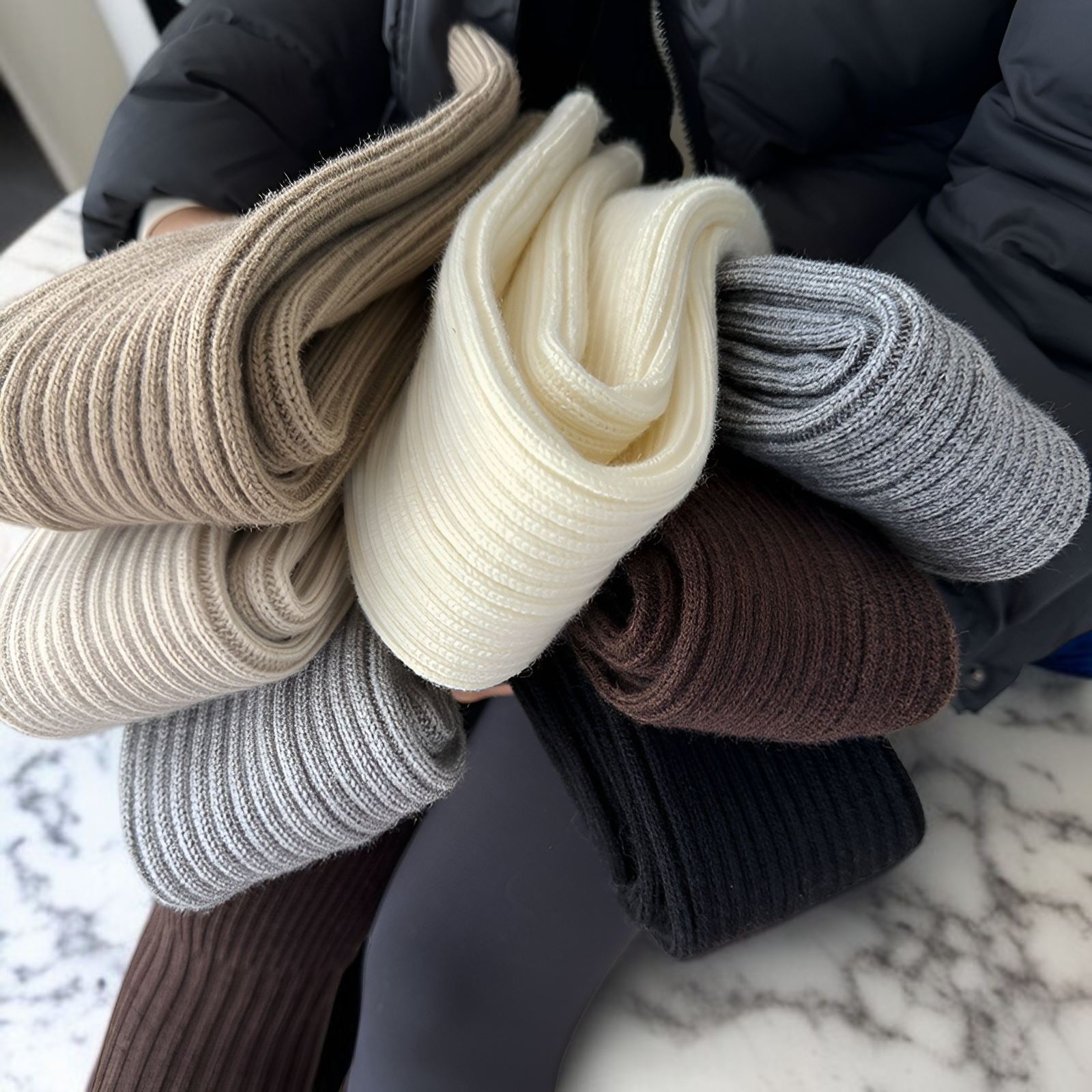 加厚踩腳堆堆襪套