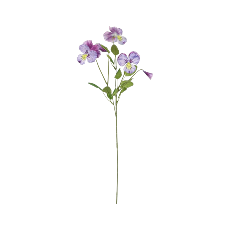 Simulierte dreifarbige Blumendekoration