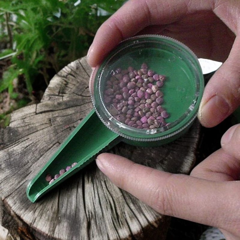 花と野菜の種まきツールセット 手動シーダーと土壌パンチャー付き 簡単植え付け