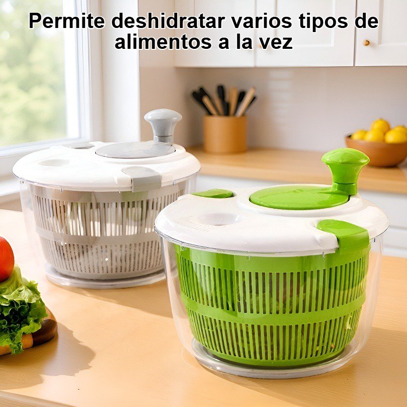 Bandejas llenas de verduras frescas en deshidratador