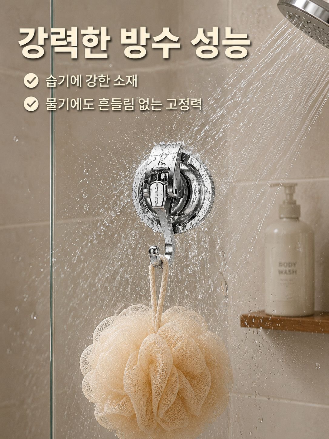 재사용 가능한 무타공 걸이
