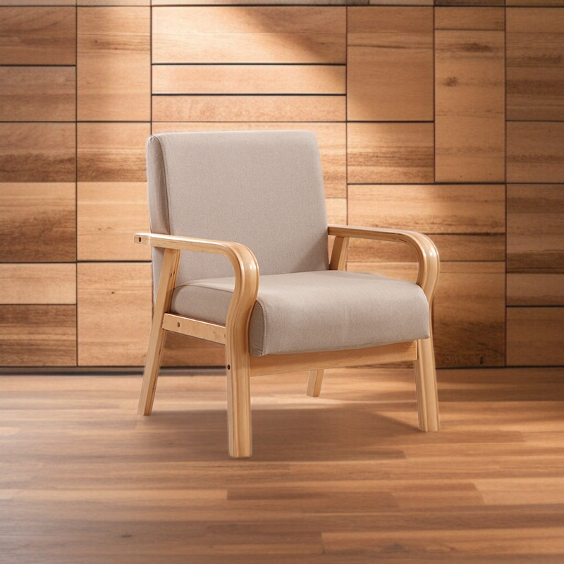 Sofa small apartment single sofa chair simple bedroom mini sofa double living room simple rental hou