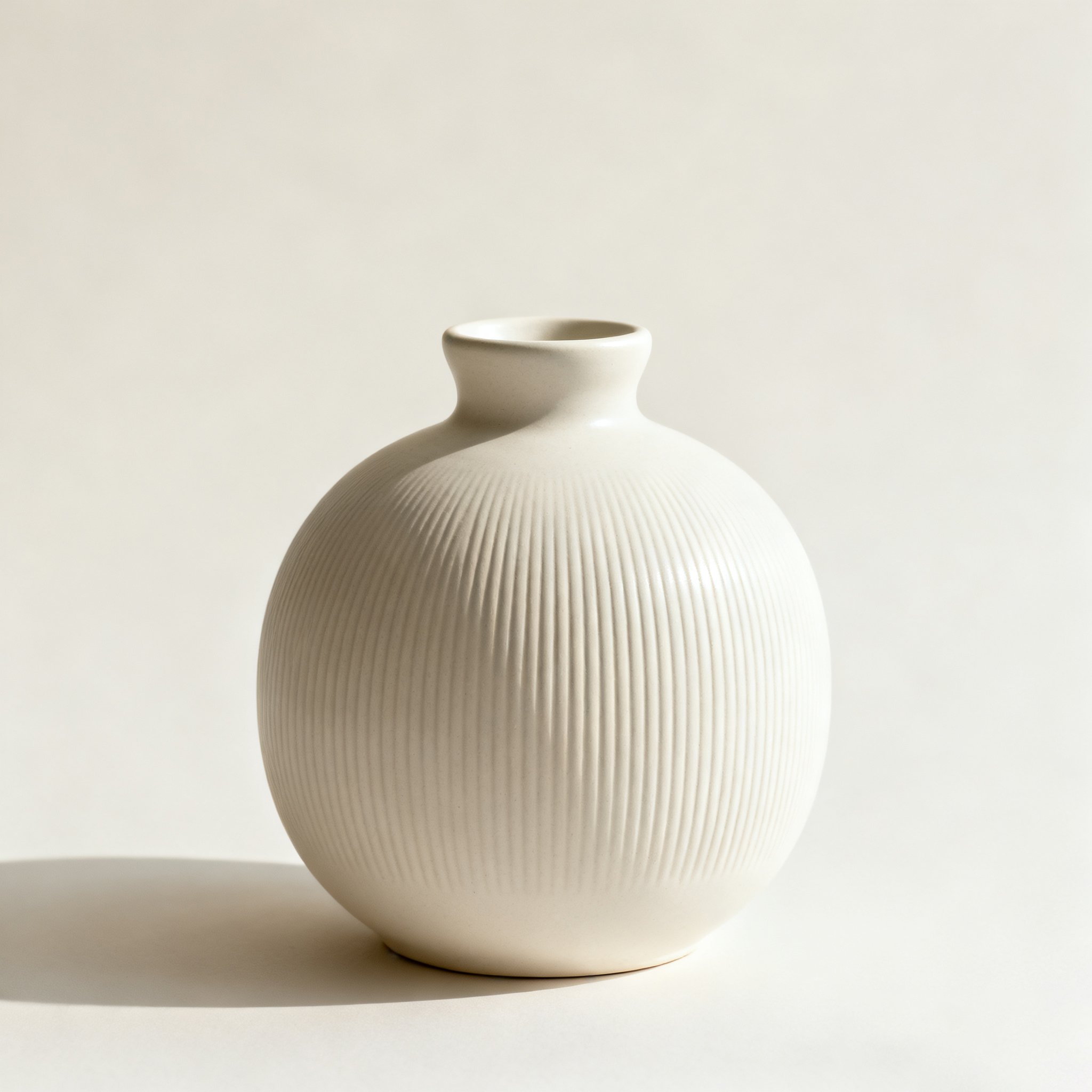 シンプルなセラミック花瓶