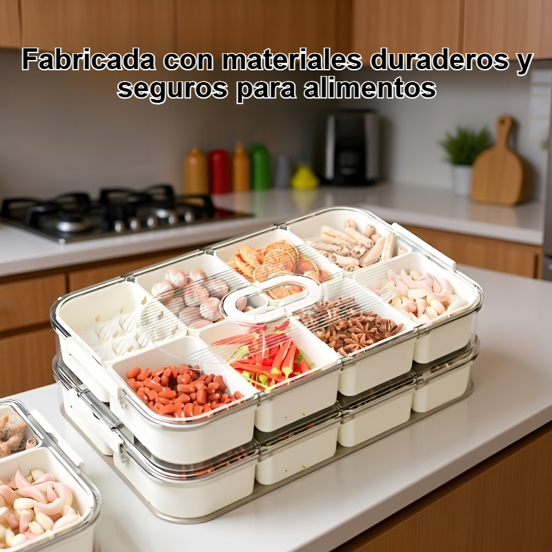 Caja de condimentos para frutas y especias de cocina