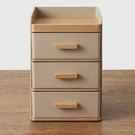 다용도 데스크 정리 타워 제품 전체 이미지