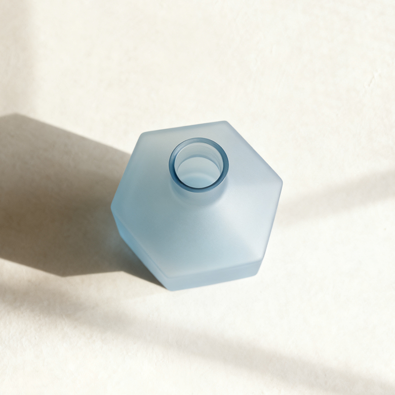 シンプルガラス花瓶装飾置物