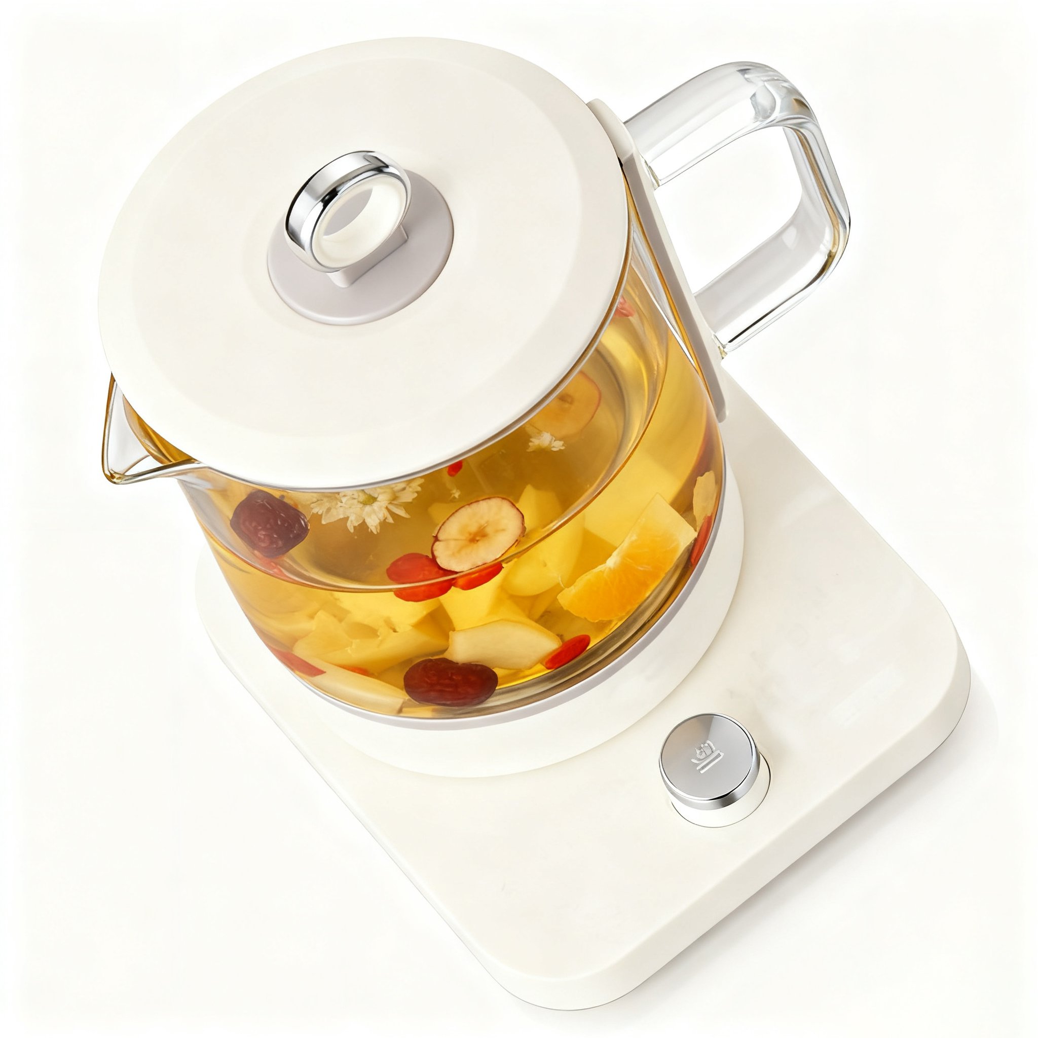 スマート温度制御電気ケトルの全体画像