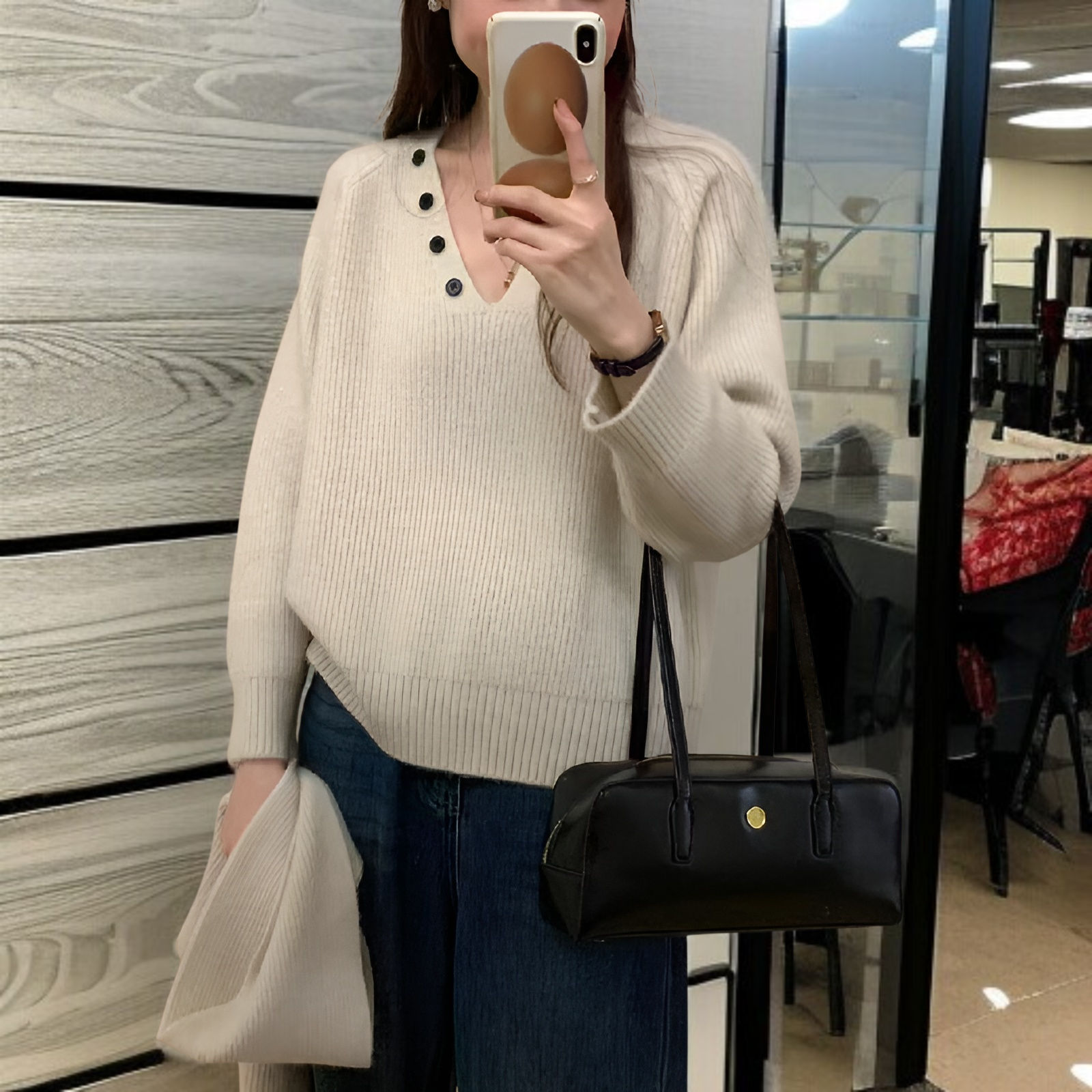 韓国風プルオーバーセーター、取り外し可能なスカーフ付き、レディース秋冬オリジナルデザインニットセーター、超美しいトップス