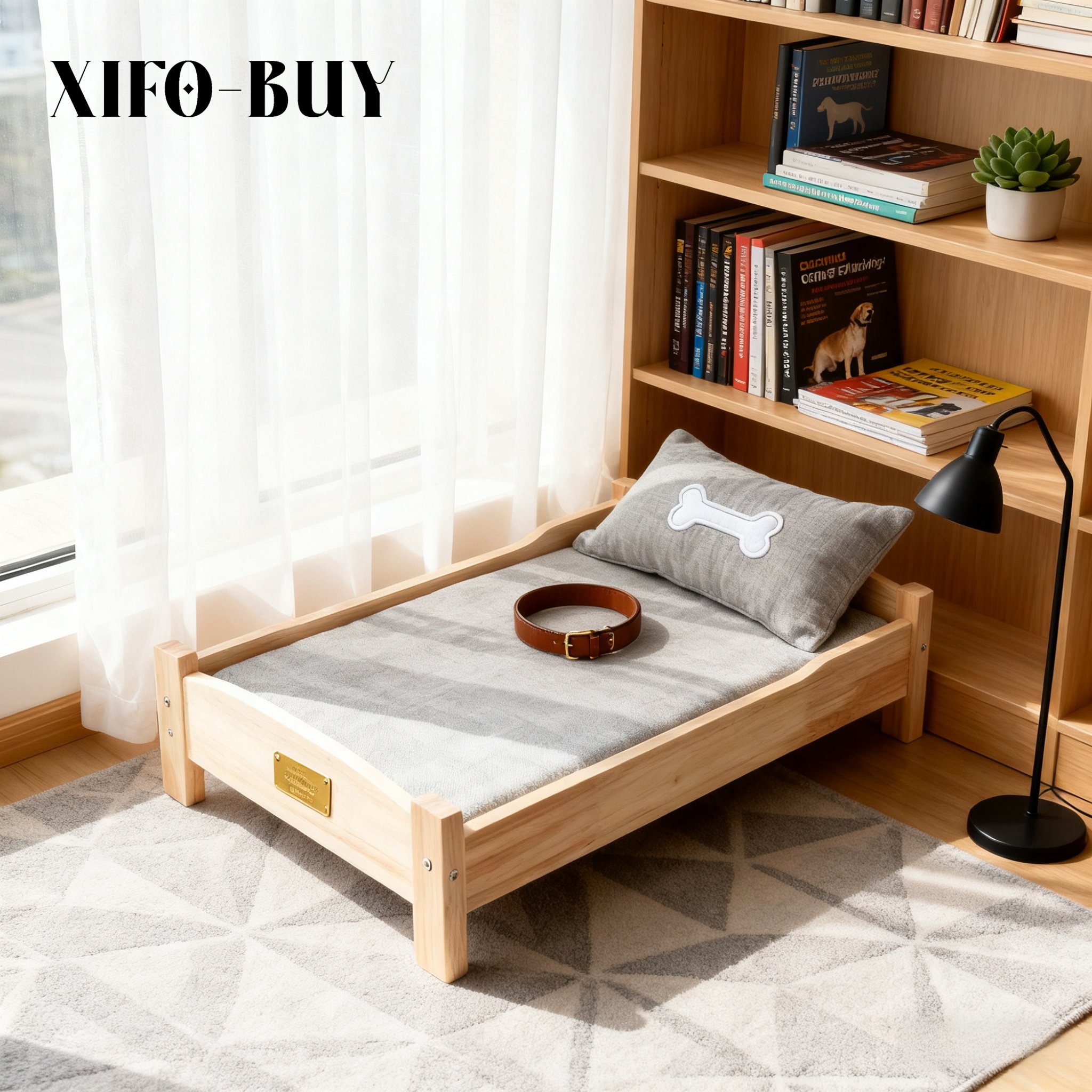 เตียงไม้สำหรับแมวและสุนัข