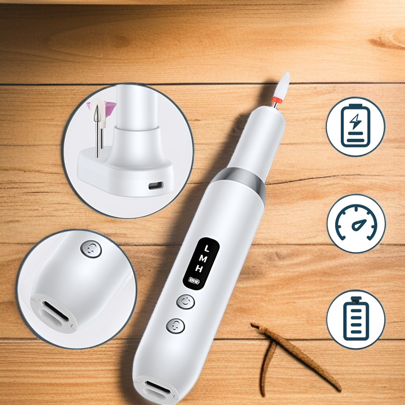 Lima eléctrica profesional para salón de uñas