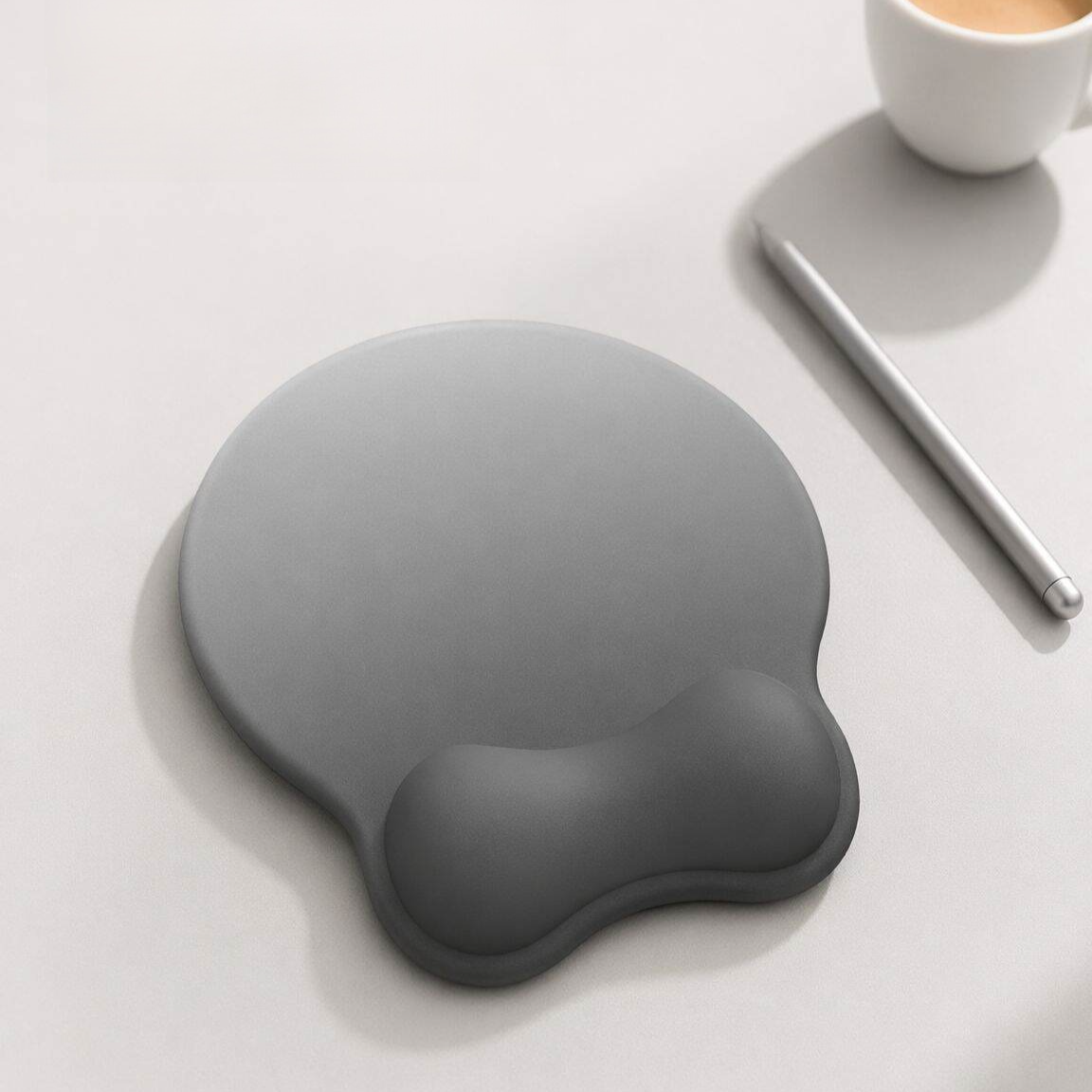 Ergonomisches Mauspad mit Handgelenkauflage