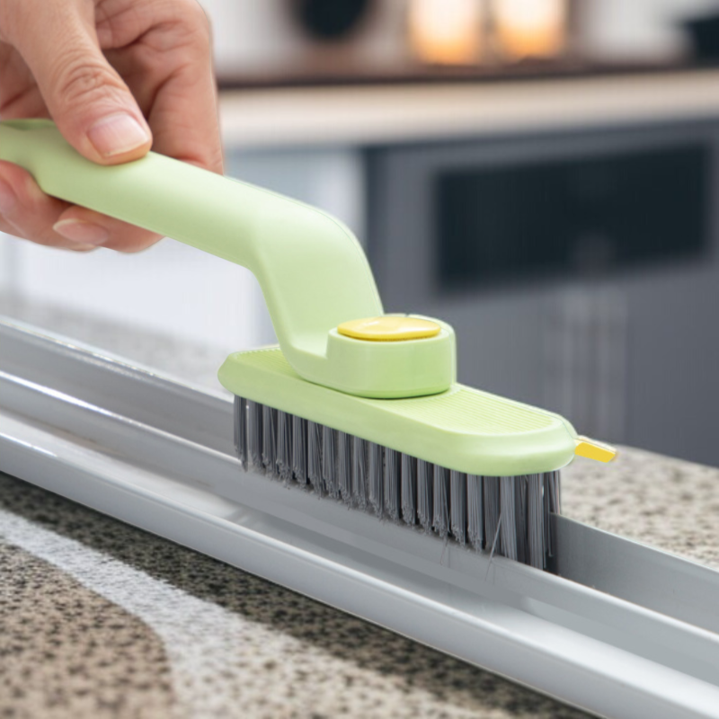 Multifunctional rotating cleaning brush