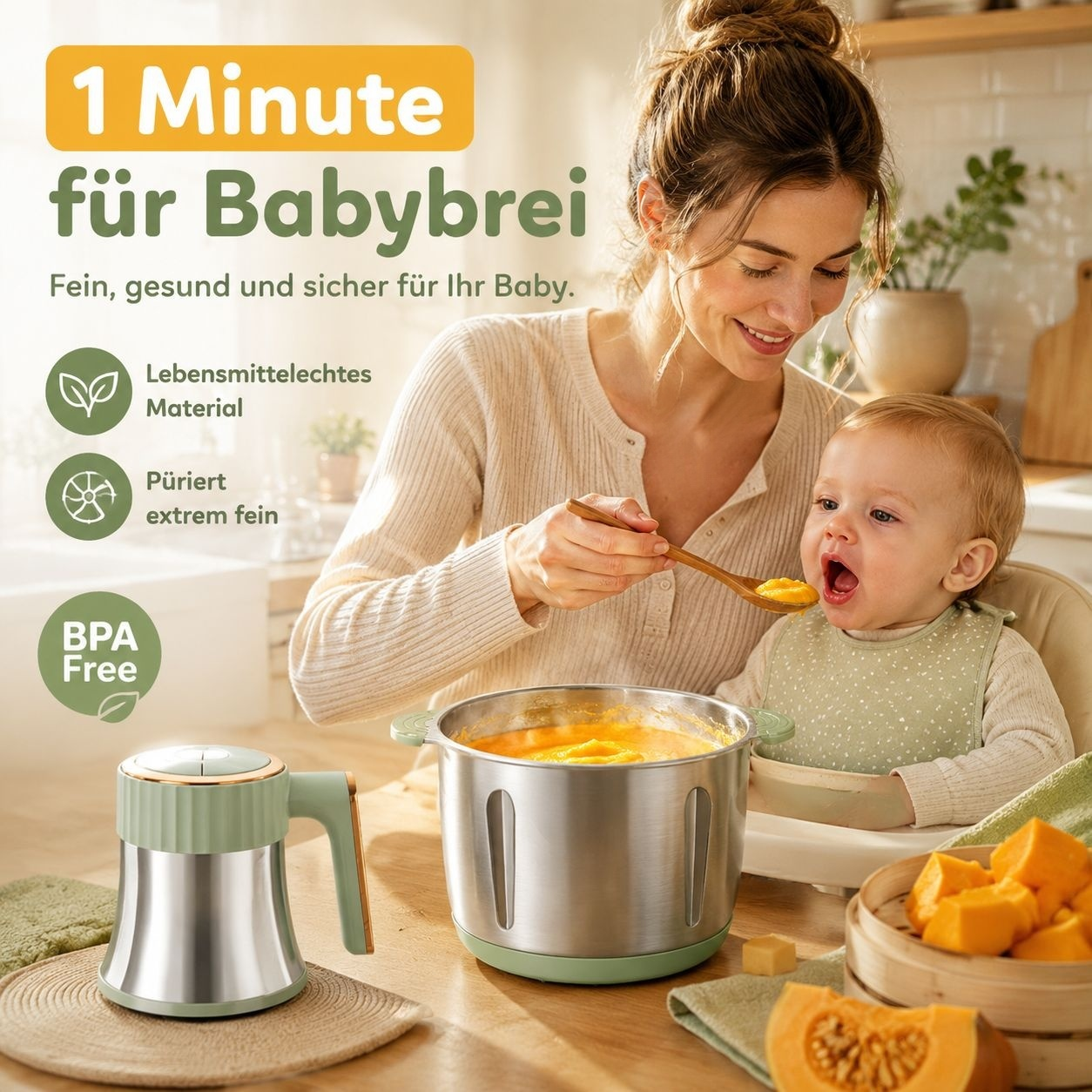 Multifunktionale Küchenmaschine zum Zerkleinern von Fleisch und Gemüse für den Hausgebrauch