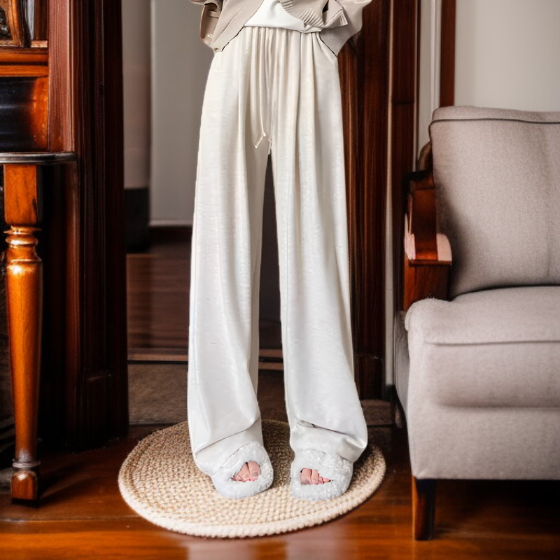 ストレートレッグカジュアルパンツ