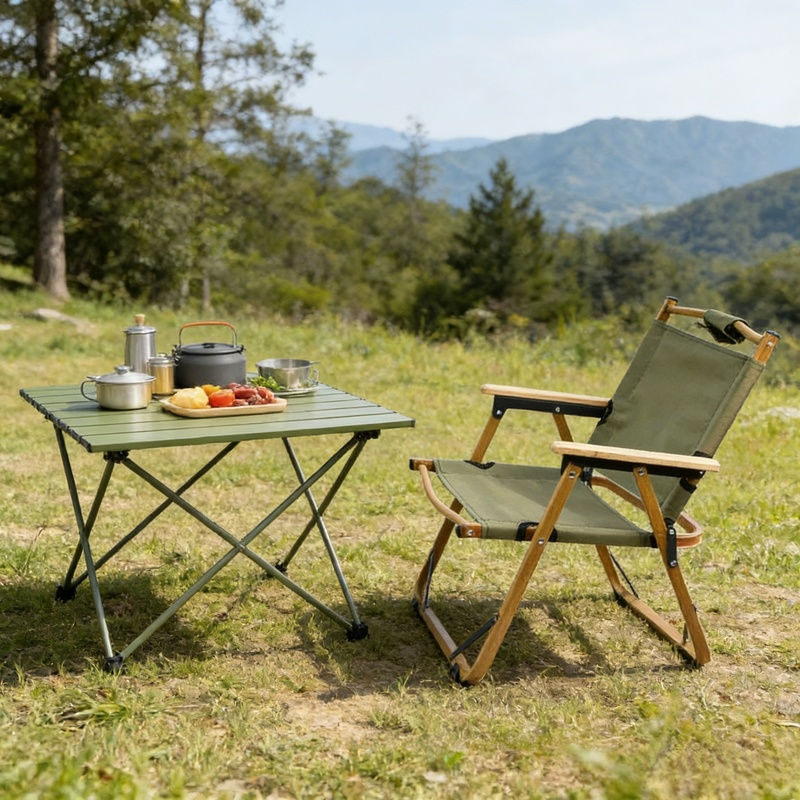 쿨맨 알루미늄 경량 캠핑 테이블 S사이즈 2